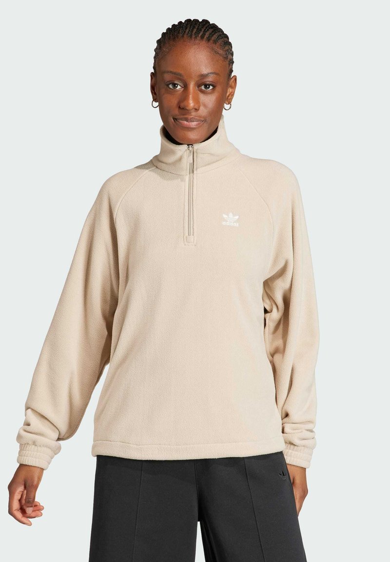 adidas Originals ZIP - Sweat polaire - beige - ZALANDO.FR