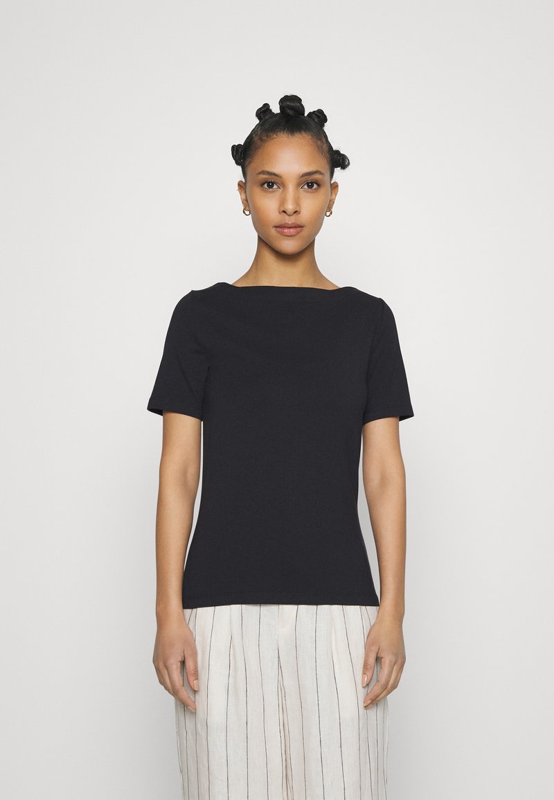 Vero Moda Petite VMPANDA - Navadna majica - black