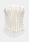 CHALICE BUSTIER - Corset - snow white