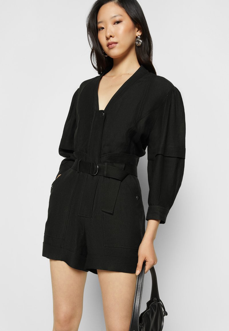 Damen Kleider | Iro MATEA Jumpsuit black/schwarz - QF52803 Damen Kleider | Iro MATEA Jumpsuit black/schwarz - QF52803