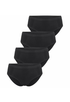 HIPSTER GO SENSE 4ER PACK - Slip - schwarz