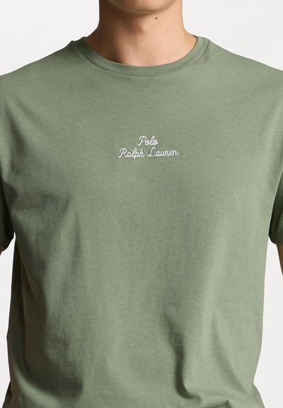 Polo Ralph Lauren SHORT SLEEVE UNISEX - Tricou cu imprimeu - cargo green