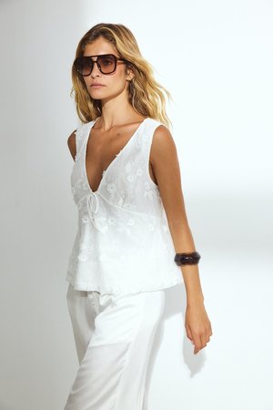 NA-KD Topp - white