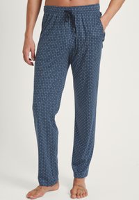 Calida - SLEEP FREE MIT SEITENTASCHEN - Pyjama bottoms - dark sapphire Thumbnail Image 1