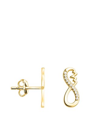 INFINITY HEARTBEAT - Øreringe - gold coloured
