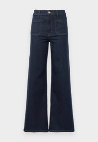 LE SLIM PALAZZO MODERNIST POCKET - Blugi evazați - rinse