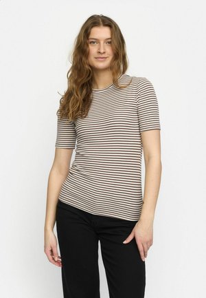 SRFENJA  - T-Shirt print - coffee quartz