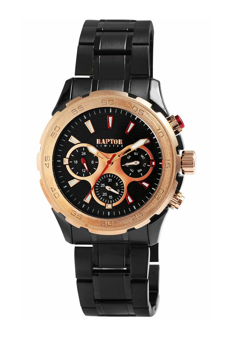 RAPTOR Chronograph watch - schwarz/black - Zalando