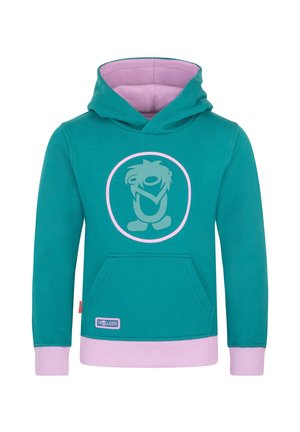 TROLLKIDS, KIDS TROLL SWEATER UNISEX - Hoodie - ocean green/light violet/dusty teal