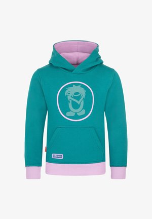 TROLLKIDS, KIDS TROLL SWEATER UNISEX - Hoodie - ocean green/light violet/dusty teal