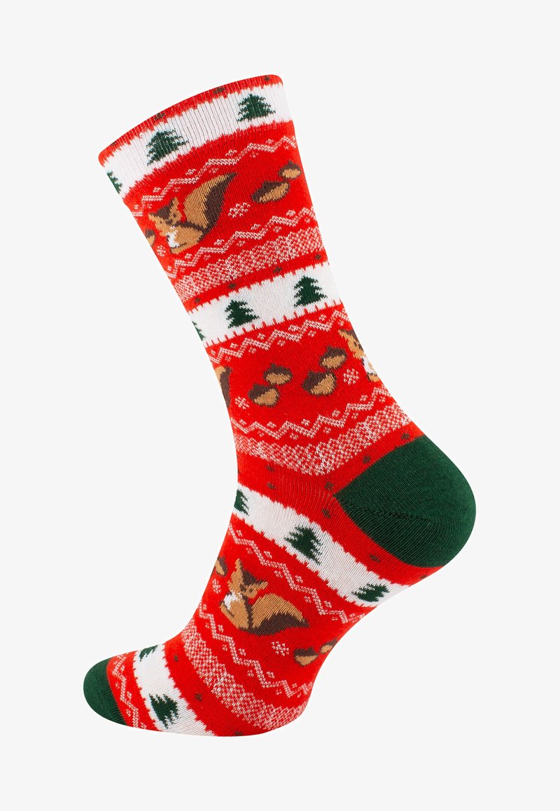 Vincent Creation BUNTE FUN - Chaussettes - eichhörnchenrot