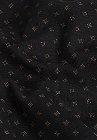 Next Camicia - black gold geometric