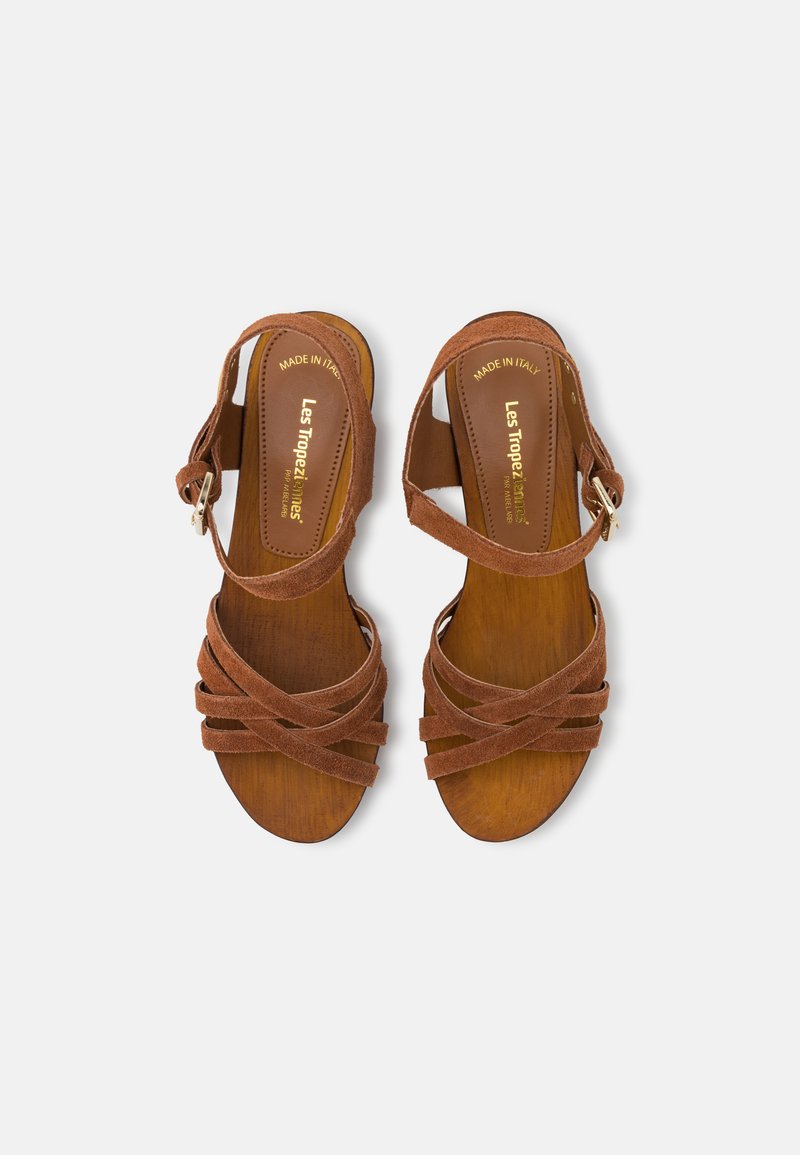 Damen Flache Pantoletten | Les Tropéziennes par M Belarbi TOOPAYA Clogs marron/braun - JO92881 Damen Flache Pantoletten | Les Tropéziennes par M Belarbi TOOPAYA Clogs marron/braun - JO92881