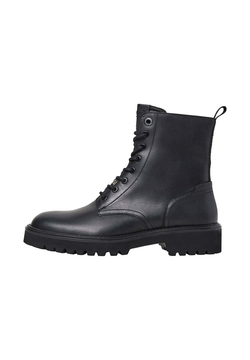 Pepe Jeans Bottines à lacets - black