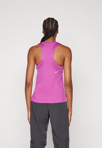 Nike Performance FAST TANK - Top - hot fuchsia/reflective silver