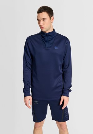 Hummel HALF ZIP - Sweatshirt - marine