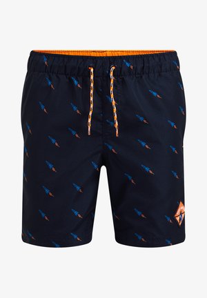 MET RAKETDESSIN - Shorts - dark blue