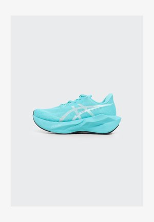 ASICS, NOVABLAST 6 - Cestná bežecká obuv - energy aqua/white