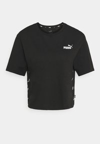 Puma Triko s potiskem - black