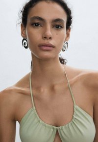 Mango Maxi šaty - light green