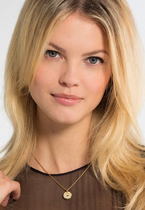 THOMAS SABO Auge des Horus Coin - Anhänger - gold-coloured/dark blue