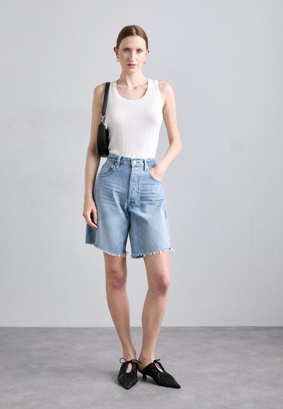 Citizens of Humanity AYLA - Shorts vaqueros - gemini light indigo