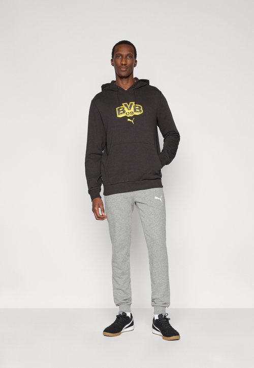 PUMA BORUSSIA DORTMUND FTBLCULTURE HOODIE - Club wear - black/faster yellow — photo 2