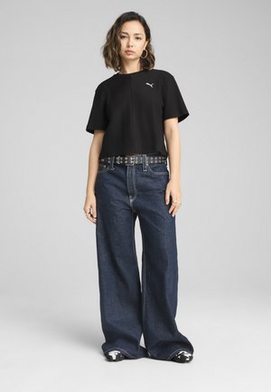 WARDROBE  - Basic T-shirt - black