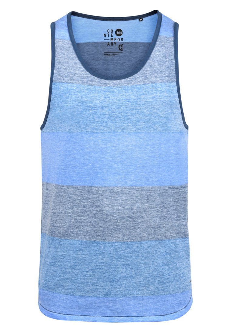 Herren T-Shirts basic | Solid SDCHARAN Top sky blue/blue denim - PI97375 Herren T-Shirts basic | Solid SDCHARAN Top sky blue/blue denim - PI97375