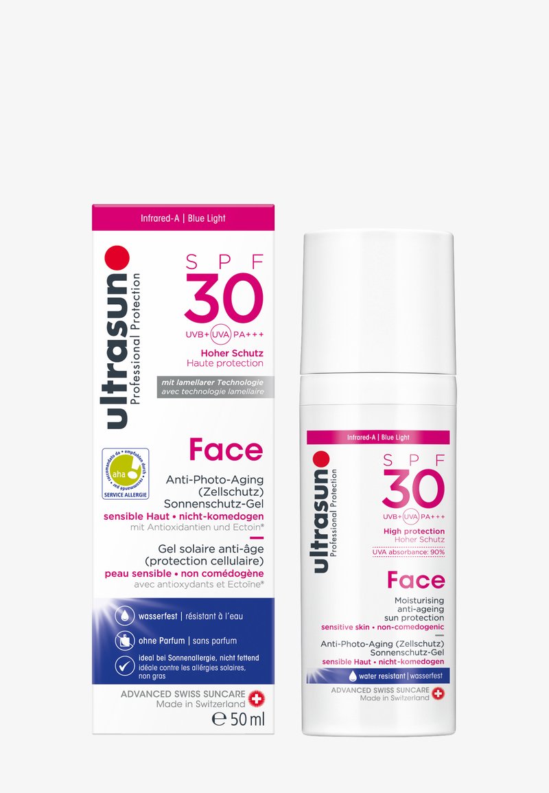 Ultrasun - FACE SPF30 - Solkrem, Forstørre