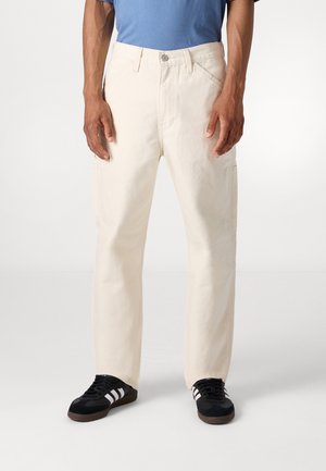 Löst sittande jeans - white denim