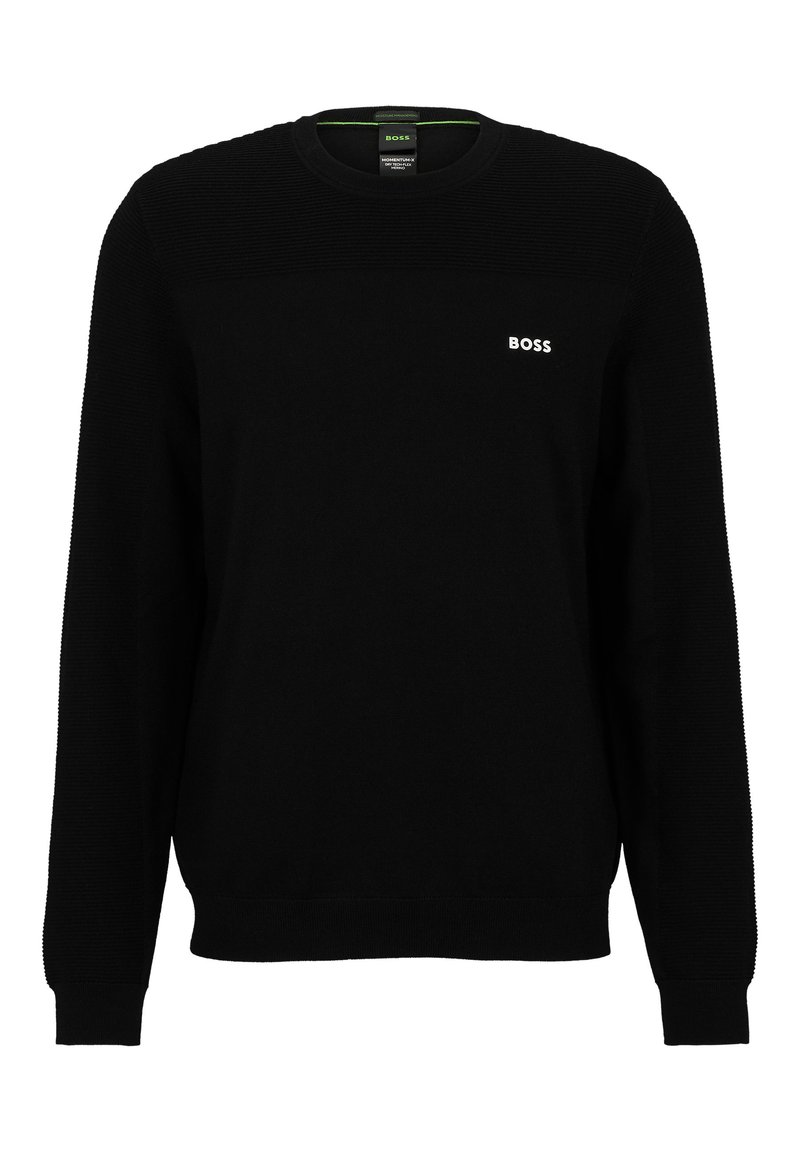 BOSS MOMENTUM - Jumper - black - Zalando.co.uk