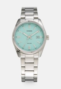 Casio UNISEX Orologio silver-coloured/aqua/argentato