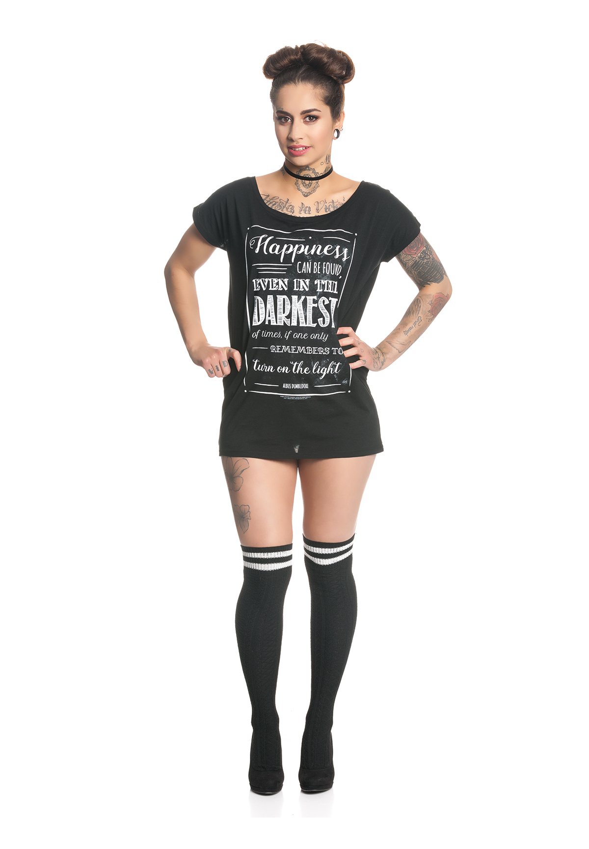 Damen HARRY POTTER HAPPINESS CAN BE FOUND - T-Shirt print Damen HARRY POTTER HAPPINESS CAN BE FOUND - T-Shirt print