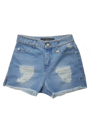 CAFèNOIR Shorts di jeans - blue