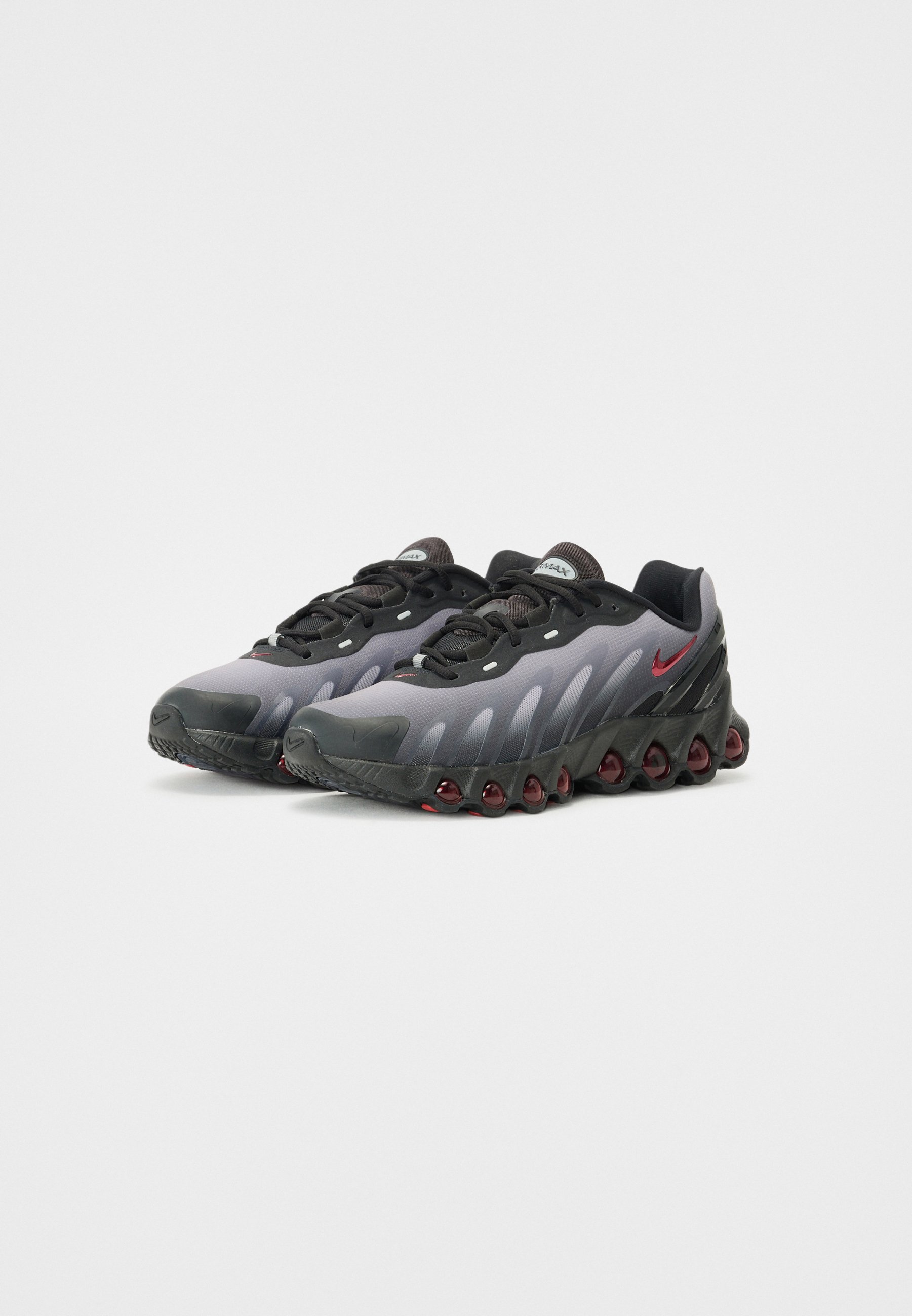 air max plus black dark grey hyper crimson