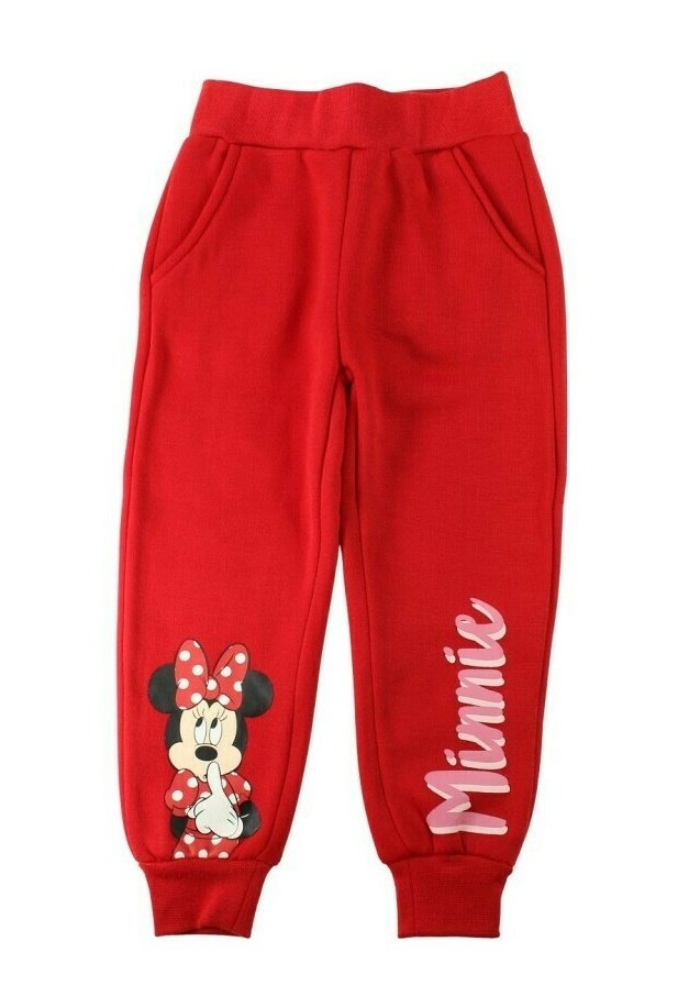 NAME IT Pantaloni Felpati Per Bambina Con Minnie - Nmfsimi Minnie SWE Pant Bru, Morbidi E Comodi - 6