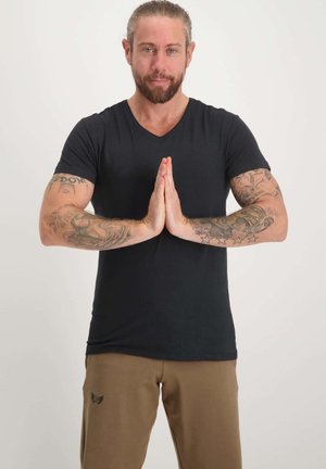 YOGA MOKSHA - T-Shirt basic - urban black