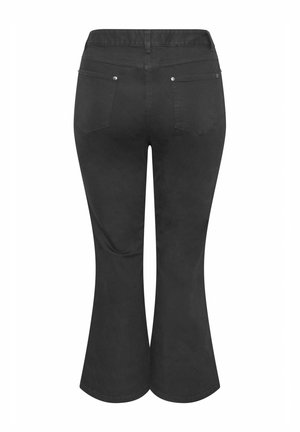 Evans, PLUS SIZE BOOTCUT JEANS - Jeans Bootcut - black