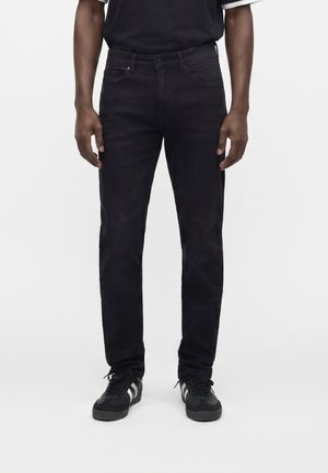 Only & Sons, Regular fit ONSWEFT Mid waist - Jeans a sigaretta - black denim