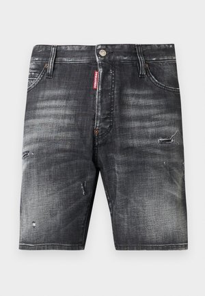 MARINE - Jeans Shorts - black