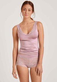 Calida SENSUAL SECRETS OHNE ARM - Maglietta intima - mauve shadow