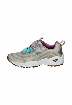 Trainers - grau/türkis/rosa