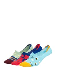 3ER SET HIDDEN BEE LOVE - Neviditelné ponožky  - hidden busy bees hidden shaping love hidden all them patterns