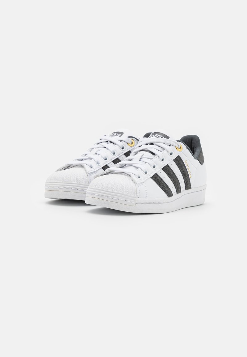 carpintero cerveza negra Palacio de los niños adidas Originals SUPERSTAR UNISEX - Zapatillas - footwear white/carbon/core  black/blanco - Zalando.es