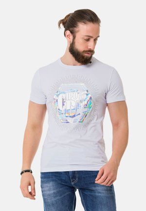 Cipo & Baxx T-shirt imprimé - white