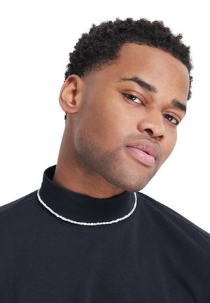 Necklace - silberfarben poliert