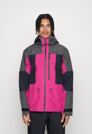 Peak Performance GRAVITY GORE TEX WANDER - Lumilautailutakki - wander/salute blue/motion grey