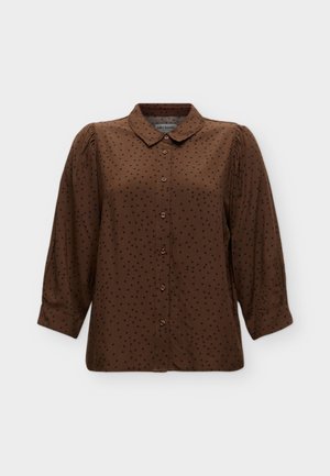 Lollys Laundry, BONOLL SHIRT  - Chemisier - dark mokka