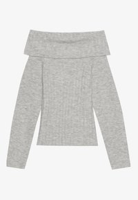Pulover - mottled grey